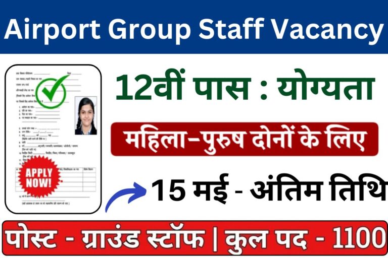 Airport Group Staff Vacancy